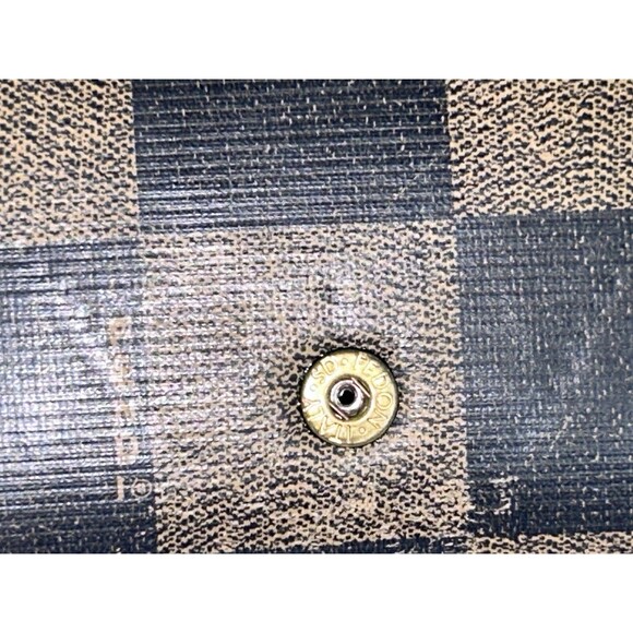 Vintage FENDI Italy Brown Classic Checkered Sunglass CASE ONLY - Picture 16 of 16